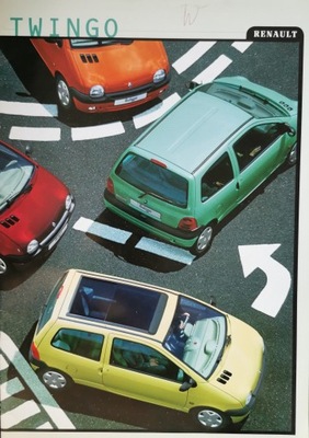 Renault Twingo Katalog Prospekt wielostronicowy