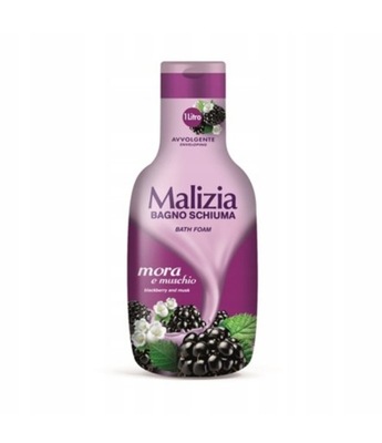 Malizia Bath Foam płyn do kąpieli Jeżyna i Piżmo 1000ml