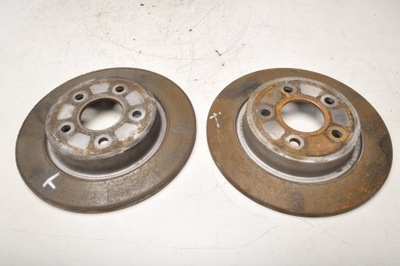 Volvo s40 ii v50 2.0 d тормозные диски тормозные задняя 280mm фото №1