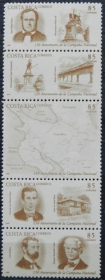 Kostaryka - Mi. 785 - 789 **, 2006 r.