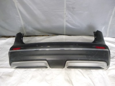 Nissan qashqai j11 lift бампер задняя задний хром фото №1