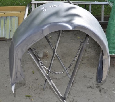 Toyota yaris ii підкрилок лівий задня фото №1