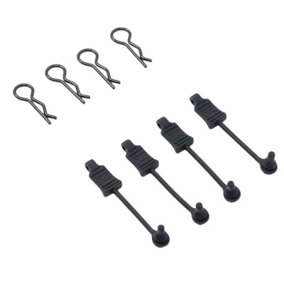 4x RC Car Body Clips Retainer Spare Parts for