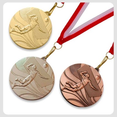 MEDAL MEDALE SIATKÓWKA !!! komplet 3 szt !!!