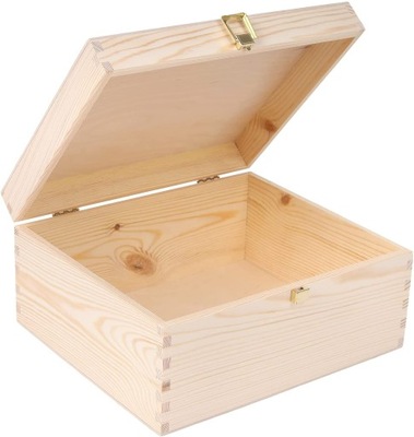 Drewniane pudełko, szkatułka, Creative Deco