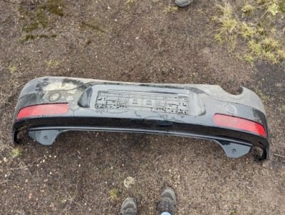 Бампер задняя задний mini f54 clubman 2x лампы фото №1