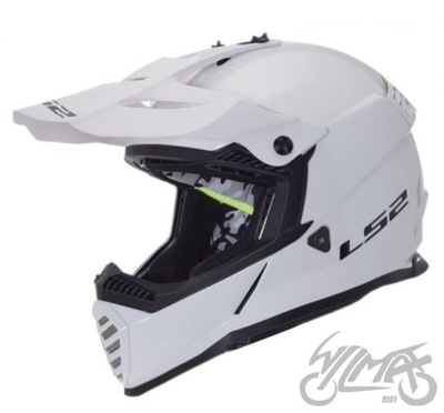 ШЛЕМ LS2 MX437 FAST EVO МИНИ SOLID WHITE S