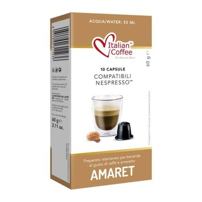 Amaretto 10 kapsułek do Nespresso