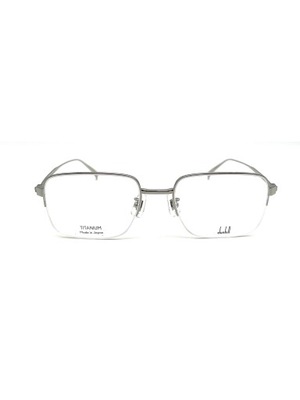 Dunhill okulary zerówki srebrny