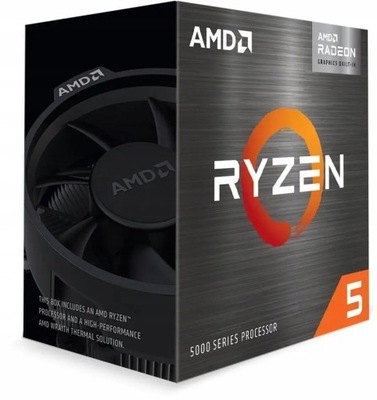 Procesor AMD Ryzen 5 5600G 6x3.9GHz Socket AM4