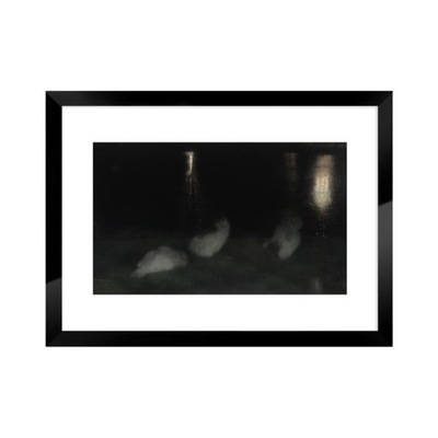Obraz Józef Pankiewicz Śpiące łabędzie nokturn