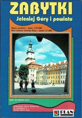 Zabytki Jeleniej Góry i powiatu mapa