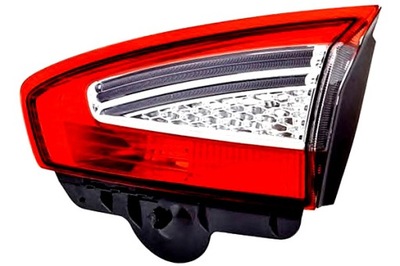 Лампа часть внутренняя цвет стекло красный ford фото №1