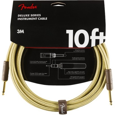 Kabel J-J 3m Fender Deluxe Series Tweed