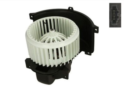 Вентилятор обдув воздуходувка vw touareg 7l 2002- фото №1