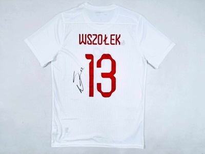 Wszołek - Polska - koszulka z autografem (pol)
