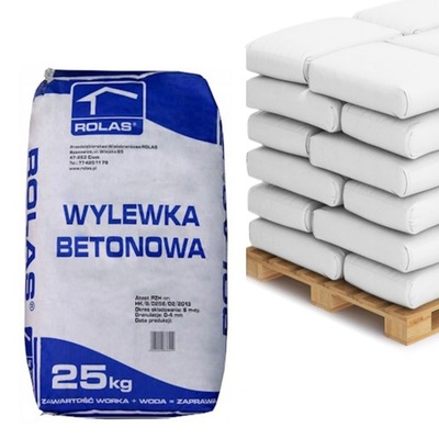 Wylewka Betonowa Zaprawa Beton M-20 ROLAS 1000 KG