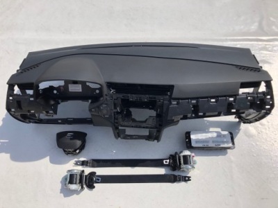 Seat ibiza 6f приборная панель приборная панель консоль подушки безопасности ремни фото №1