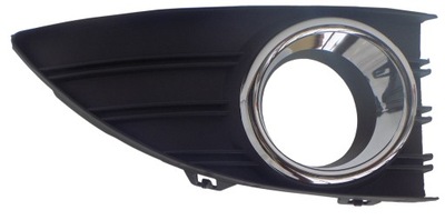 Renault fluence 2010- решётка радиатора w бампере правая nowa фото №1