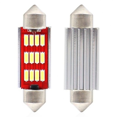 ЛАМПОЧКИ LED (СВЕТОДИОД ) CANBUS 4014 12SMD FESTOON C5W C10W C3W