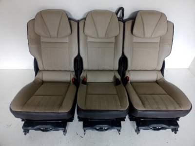 Сиденье левый задняя pół кожа renault scenic iii bose фото №1