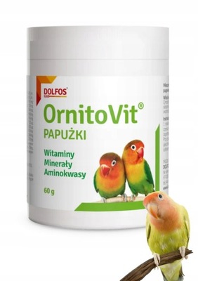 OrnitoVit Papugi -Vitaminy dla papug średnich 60g