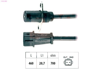 EPS SENSOR REVOLUCIONES DE EJE CIGÜEÑAL FIAT  