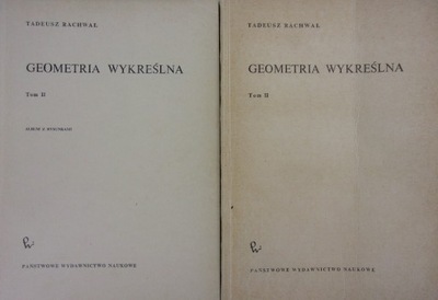 Geometria wykreślna Tom I i album z rysunkami