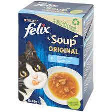 Zupa dla kota Purina Felix Ryba 6x48g