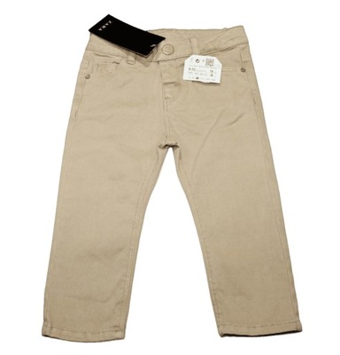 ZARA spodnie spodenki jeans 6-9 m-cy 74 cm