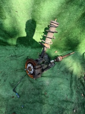 Opel crossland 1.5 поворотный кулак правая амортизатор рычаг приводной вал фото №1