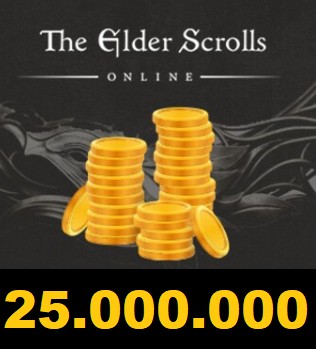 THE ELDER SCROLLS 25.000.000 GOLDA GOLD 25MLN ZŁOTA ZŁOTO