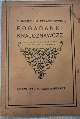 POGADANKI KRAJOZNAWCZE 1930