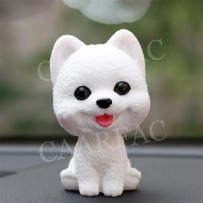 Car Shaking Head Dog Ornaments Bobblehead Dog Nodding Puppy Toys Sha~59116 