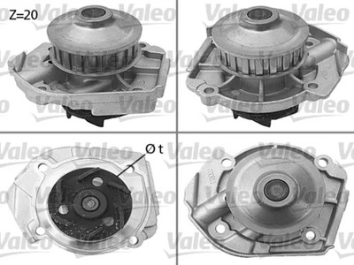 VALEO 506397 BOMBA WODY, CHLODZENIE DEL MOTOR  