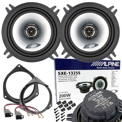 ALTAVOCES DE AUTOMÓVIL ALPINE DISTANCIAS CITROEN NEMO FIAT DOBLO FIORINO QUBO  