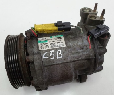 Компрессор кондиционера citroen c5 x7 9688354080 фото №1