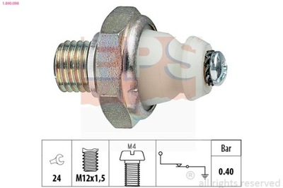 SENSOR DE PRESIÓN ACEITES DB M102/O 1-800-098  