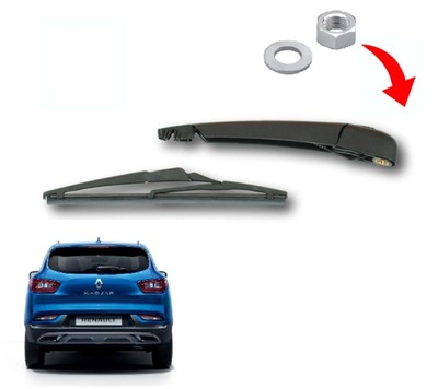 Рычаг + дворник na задняя renault kadjar 2015- фото №1