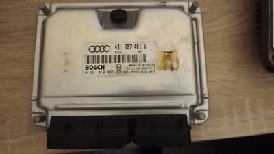 Бортовий комп'ютер блок керування 4b1907401a 0281010095 фото №1