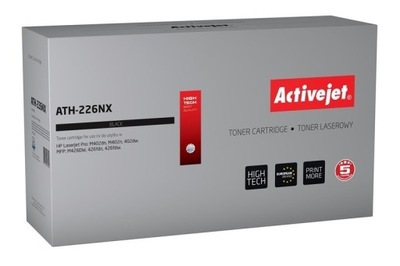 Activejet ATH-226NX Toner (zamiennik HP 226X CF226X; Supreme; 9000 stron; c