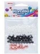 Koraliki do nawlekania 12g 3 kolory