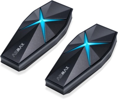 ASMAX F1 МОТОЦИКЛЕТНИЙ КОМПЛЕКТ SLUCHAWKOWY BLUETOOTH 1,8 KM ІНТЕРКОМ 