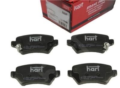 Astra g h 01- corsa combo meriva zafira kia venga 10- тормозные колодки тормозные задняя фото №1