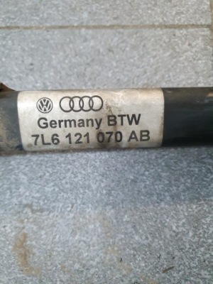 Шланг труба wody vw touareg 7l6121070ab фото №1