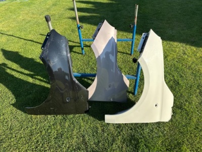 Fiat 500 2007- крыло передний левый перед фото №1