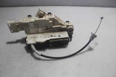 Замок левый задняя дверь peugeot 407 фото №1