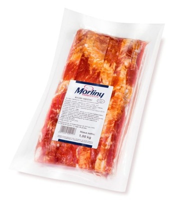 Morliny Boczek wędzony plastry 1 kg