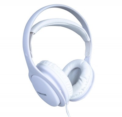 FONESTAR X8-B słuchawki nauszne z mikrofonem białe