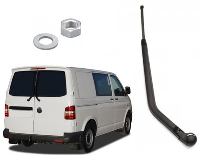 Важіль + двірник na задні двері права vw t5 2003-2015 фото №1